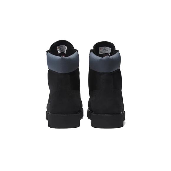 Timberland Heritage 6-Inch Waterproof Boots Black Regenerative Leather - Size 11 - Picture 11 of 12